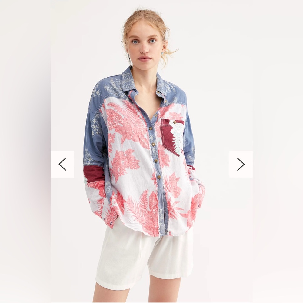Free People We The Free Chasing Waves Buttondown